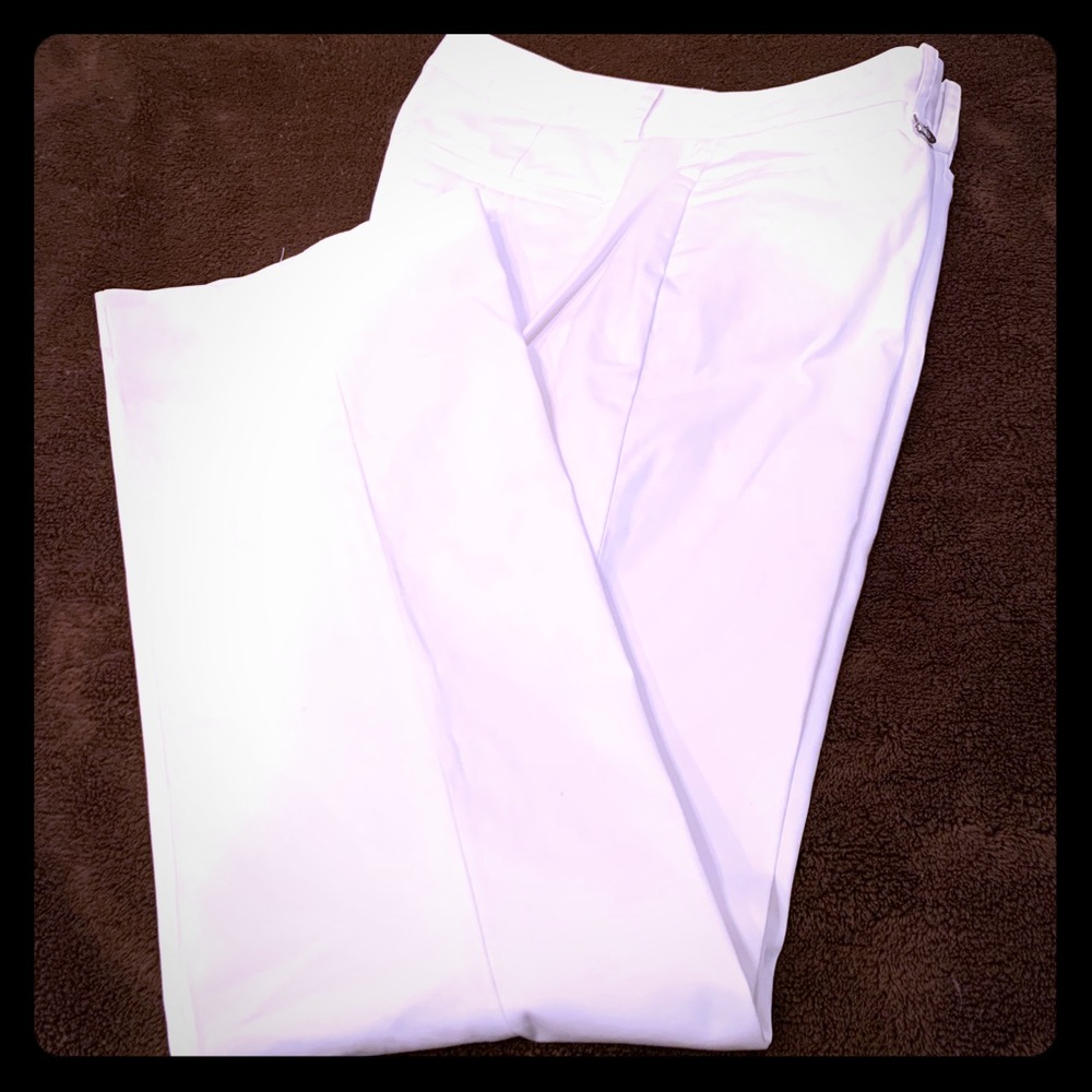 White dress pants